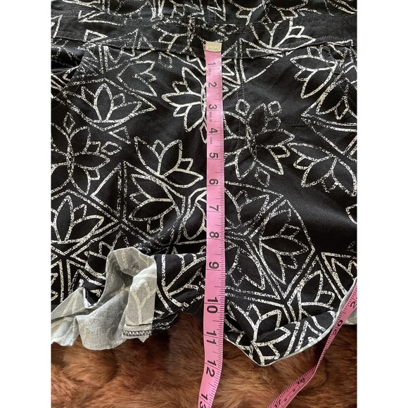 NWT MUDD Strappy Boho Romper Size XL  Black Shorts Jumpsuit Romper Pockets - Picture 7 of 7